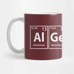 Algebra (Al-Ge-B-Ra) Periodic Elements Spelling Mug